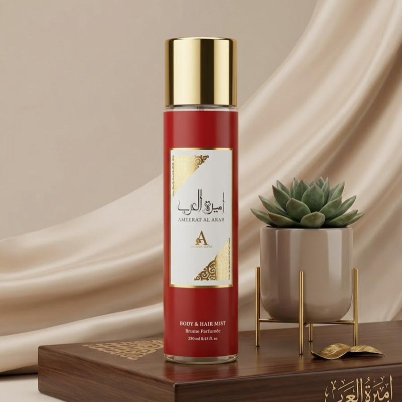 Ameerat Brume Parfumée Arabian Musk 250ml - Parfum pour Corps et Cheveux