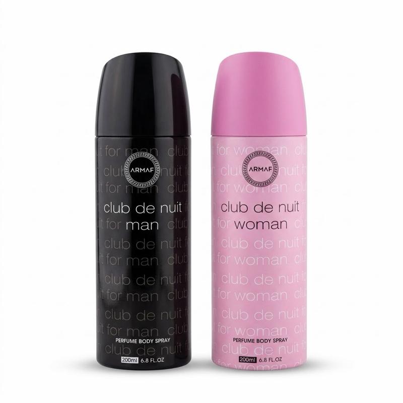 ARMAF Club de Nuit Pour Homme et Femme - Déodorant Corps Spray 200ml - Fragrance pour Homme et Femme - Parfum Corps ARMAF